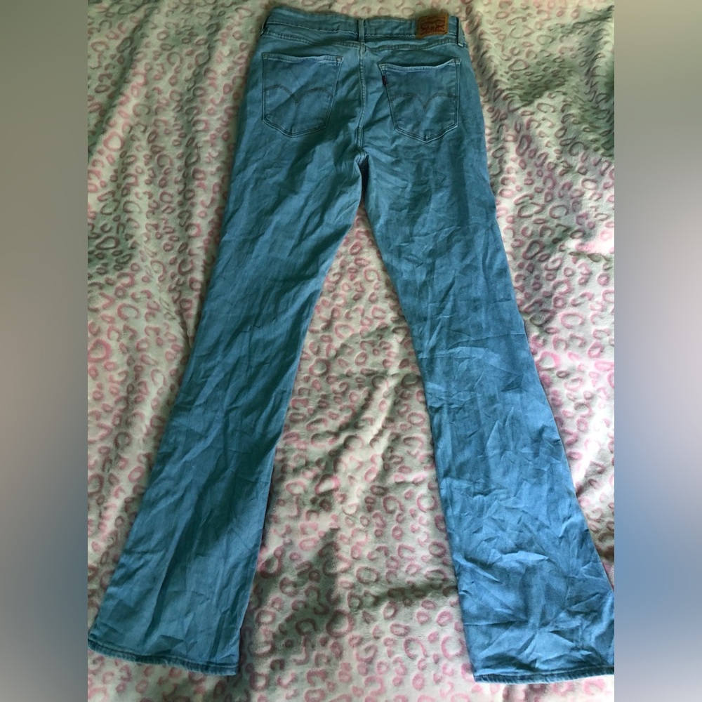 Levi's Light Wash High Rise Bootcut Jeans - Picture 6 of 6